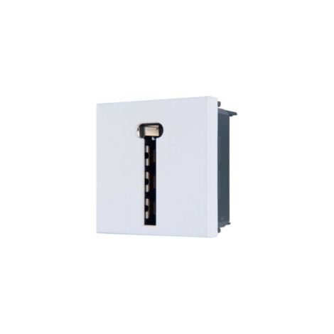 Prise téléphone 8 contacts MOSAIC 2 modules blanc - LEGRAND - 078738