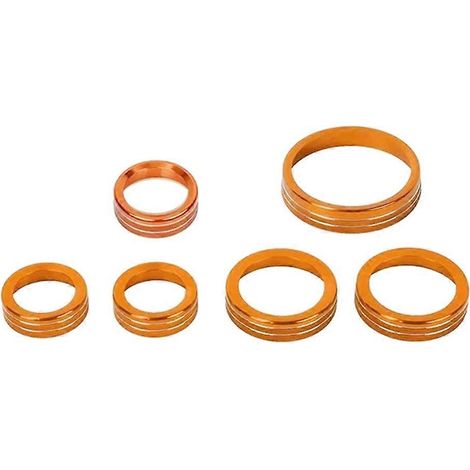 Lot de 6 anneaux décoratifs pour bouton de commande de climatisation, radio, phare et 4x4. (1/5)
