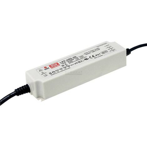 [NEUWERTIG] B-Ware Mw Mean Well Led Treiber Led Trafo Konstantstrom 40 W 36 V Dc Dimmbar Pfc (1/2)