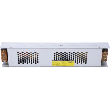 300W LED-Netzteil, 12V DC 25A Konstantspannungstransformator, flimmerfreies Netzteil, 185-264V AC Eingang, wasserdichter Treiber für LED-Streifen, für den Innenbereich. (1/5)
