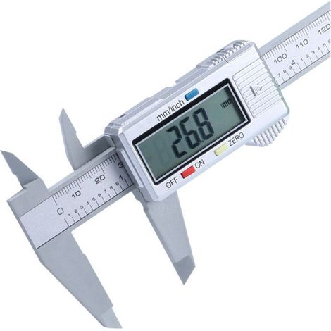 150mm/6 inch Fiberglass LCD Electronic Digital Vernier Caliper Micrometer Dropshipping (1/5)