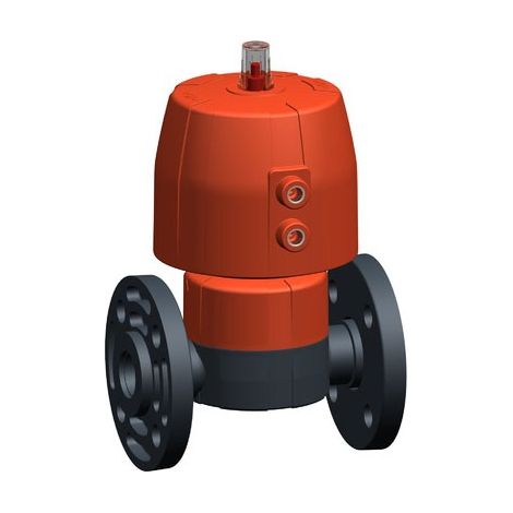 GF Membranv.Diastar 10 PVC-U/EPDM FO d 20 Losflansch PVC-U