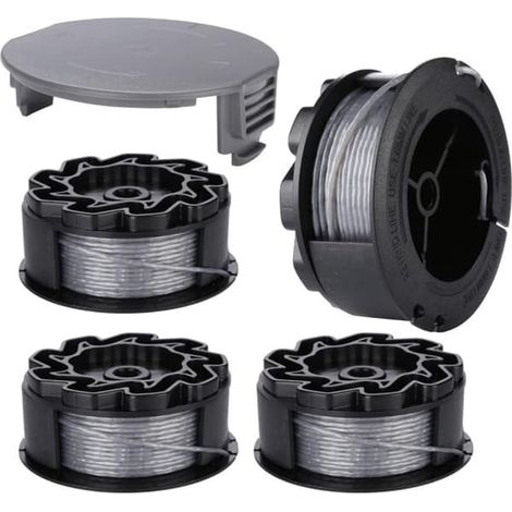 Bobine de fil pour coupe-bordures BOSCH UniversalGrassCut 18 18-26 18-260 F016800570 avec capuchon (4 pièces)hh (1/5)