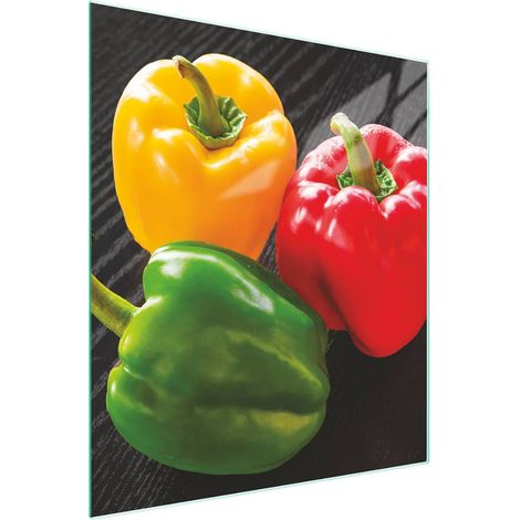 TAGLIERE IN VETRO 45x52 Peperone (1/5)