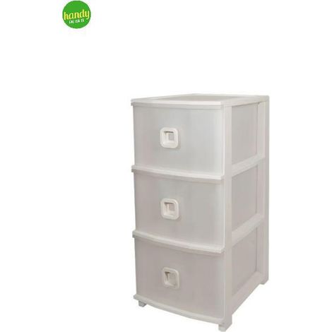 Cassettiera Pratika Belli e Forti Slim 3 CST bianco