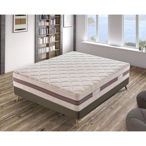 Materasso 180x200 in waterfoam ortopedico - alta densità -13 zone di comfort - Rigidità H4
