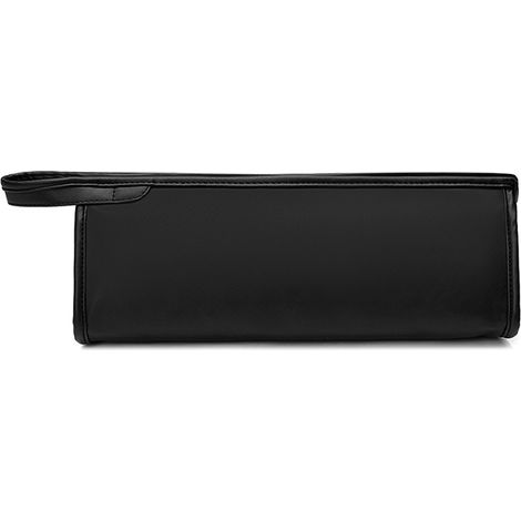 Sac de rangement sèche-cheveux étui voyage pour lisseur antidust imperméable protection organiseur noir (1/5)
