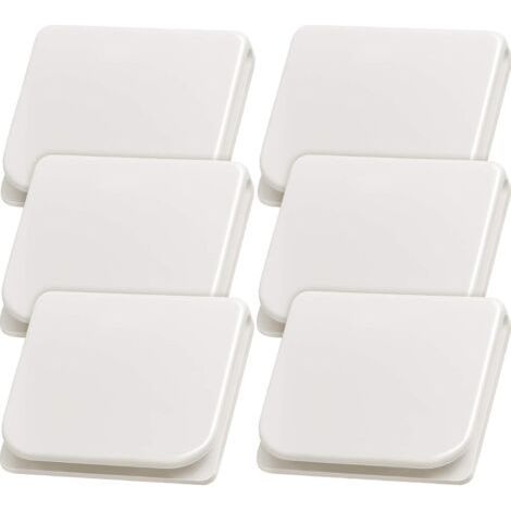 Clips de rideau de douche Clips de rideau de pulvérisation coupe-vent Clips de rideau autocollants Clips de protection de protection de douche (6 pièces) (1/5)