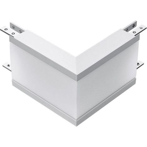 V-TAC 12W Linear L-förmiger Einbau-LED-Anschluss Samsung Chip Silber Naturweiß