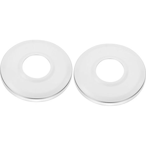 Plaques D'écusson Accessoires Décoratifs en Acier Inoxydable Résistance la Rouille l'usure 2 Pièces pour Échelle de Piscine pour Maison (1/5)