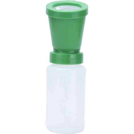 Gobelet de trempage des trayons anti-reflux, vert, pour prévenir les infections, pour le nettoyage des trayons des vaches, brebis et chèvres. (1/5)