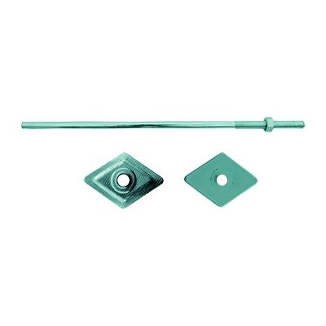 Barretta Filettata  Con Dado E Rondella  Mm 6 X 150 Cf.100 Pz
