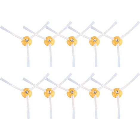 10 spazzole laterali a 3 bracci compatibili con gli accessori per aspirapolvere robot serie 800, 870, 880, 900 e 980 (1/4)