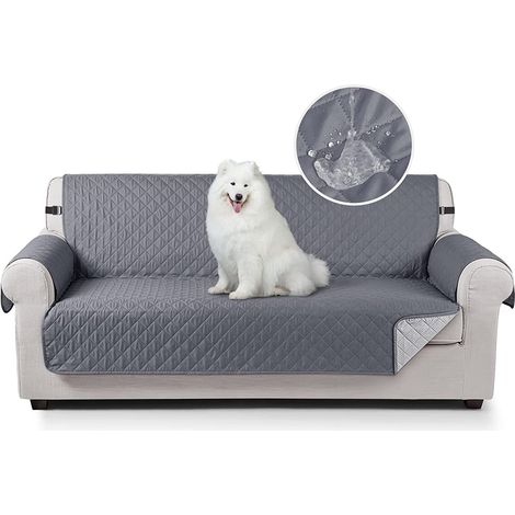 Funda impermeable para sofá para perros, de espuma elástica, antideslizante, resistente a manchas y al desgaste. (1/5)