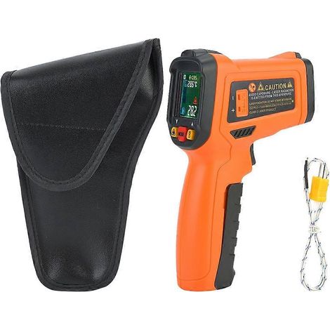 PM6530D Hochpräzises berührungsloses digitales Infrarot-Thermometer -50 °C bis 800 °C / -58 °F bis 1472 °F