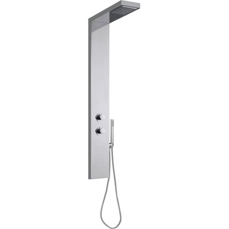 Colonna Doccia Idromassaggio Getto a Cascata in Acciaio Inox Eos (1/2)