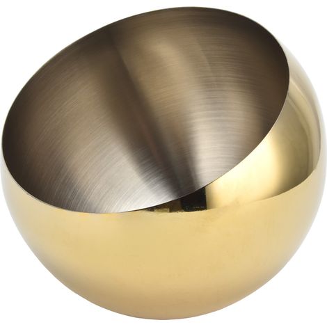 Sucrier en acier inoxydable, pot à condiments oblique, bol poli et brossé pour servir sucre, poivre, sel et épices. (1/5)