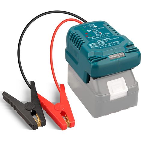 Kit de Câbles Démarrage pour Batterie 18 V, Adaptateur Automatique, Câble Automatique Voiture à L'Aide D'un Outil (1/5)