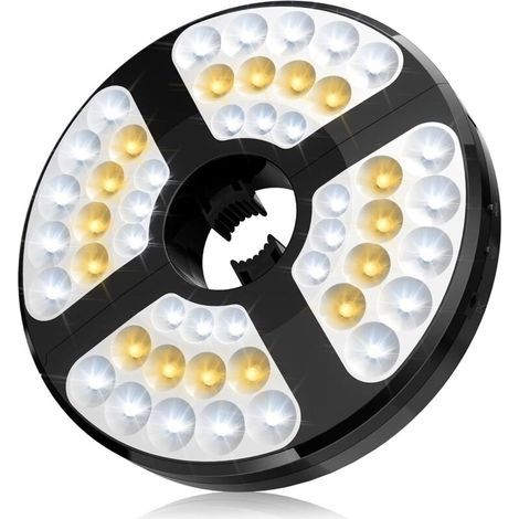 48 LED Rechargeable Parasol Light, with 3 Lighting Modes, 72 Hours, Adjustable Wireless Light for Garden Parasol, Terrace, Patio, Outdoor Tent, Camping (1/5)