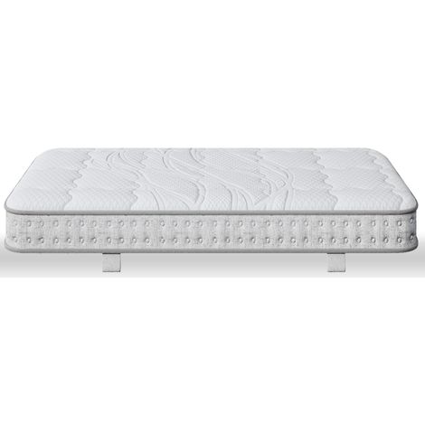 Matelas à ressorts ensachés 7 zones 90x190 cm H3 avec mousse froide, respirant et adapté aux allergiques (1/5)
