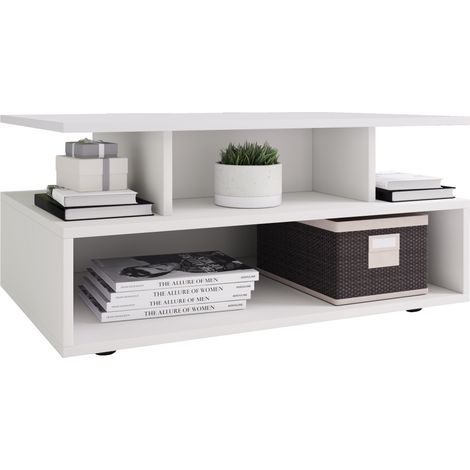 Madera Sofatic mesa de centro Esila 40x80x50 - VCM