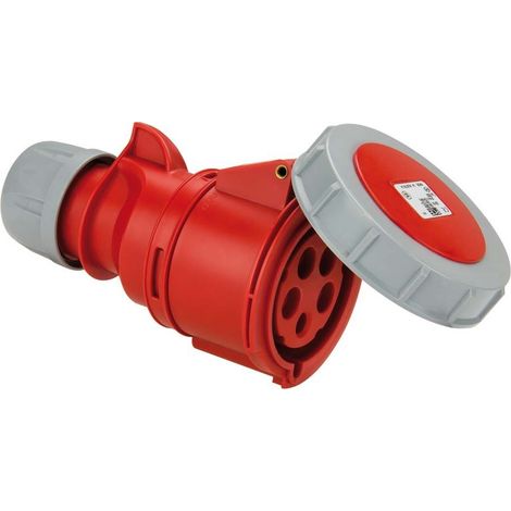 Presa portatile 16A 4P 400V rossa IP67 SHARK 2142-6