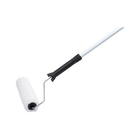 FP – Rouleau de peinture 24 cm avec perche télescopique 120 cm – Pour murs lisses – Compatible avec toutes peintures émulsion