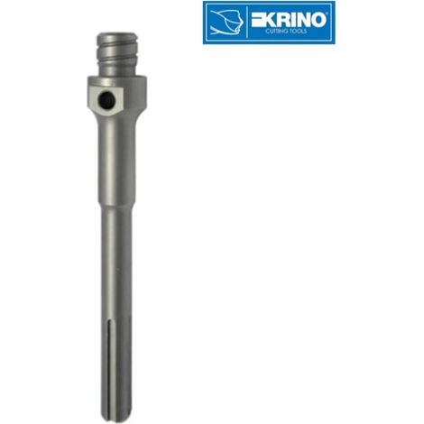 KRINO 21130 ASTE ASTE ALBERO PORTA FRESA A TAZZA CORONA SDS-MAX CON MOLLA - 450 mm (1/2)