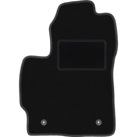 Fahrermatte schwarz für: Toyota Corolla E14 / E15 Limousine (2007-2012)