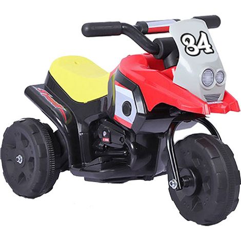 Motocicletta elettrica Racing rossa per bambino con