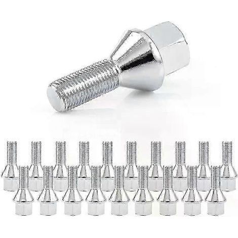 20 écrous de roue 12x1,25 pour Jeep Cherokee Compass, Dodge Dart et Chrysler 200 (1/5)
