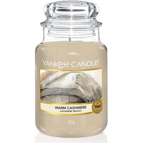 Yankee Candle 623g - Warm Cashmere - Housewarmer Duftkerze großes Glas