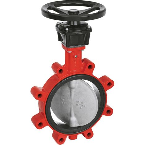 KSB Absperrklappe BOAX-SF m. Getriebe Gewindeflanschaugen PN10/16 DN 65, EPDM - 82755594 von Buderus