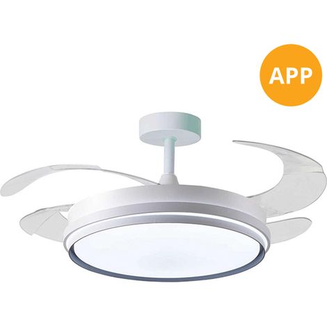 Ventilador DC KIOTO plata 72w (1/3)