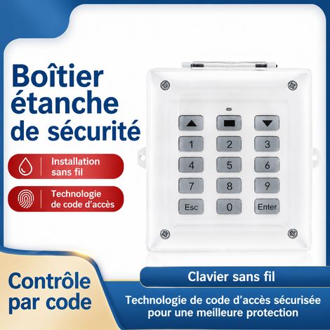 Télécommande sans fil copieuse 433 MHz pour porte de garage et volet roulant, duplicateur de code, 120 g – Livraison gratuite (1/5)