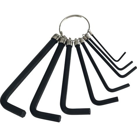 Set de clés hexagonales KINZO, 8 pièces (1/2)
