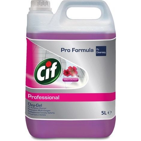 CIF Pro Formula Oxy-gel Detergente liquido multisuperficie Orchidee 5L CIF PRO FORMULA