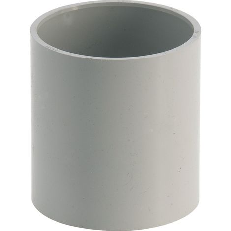Manchon femelle/femelle double gris 80 mm