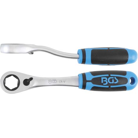 BGS Durchsteck-Umschaltknarre Abtrieb Sechskant 22 mm - 2181-3