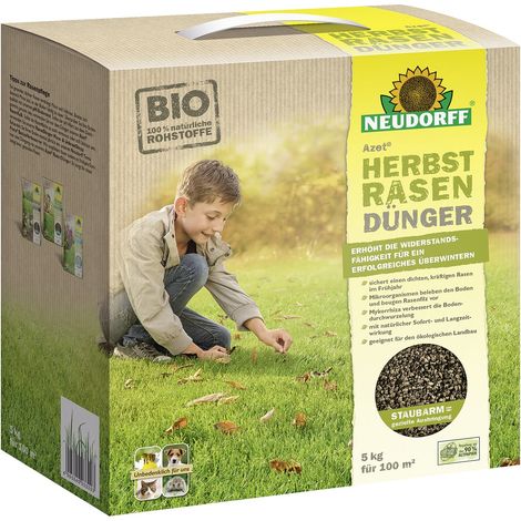 NEUDORFF® BIO Azet® HerbstRasenDünger für 100 m² - 5 kg