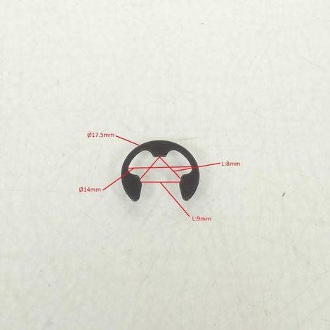 kreisförmiger Clip 3 pts Ø14mm Ursprung für Roller peugeot neu
