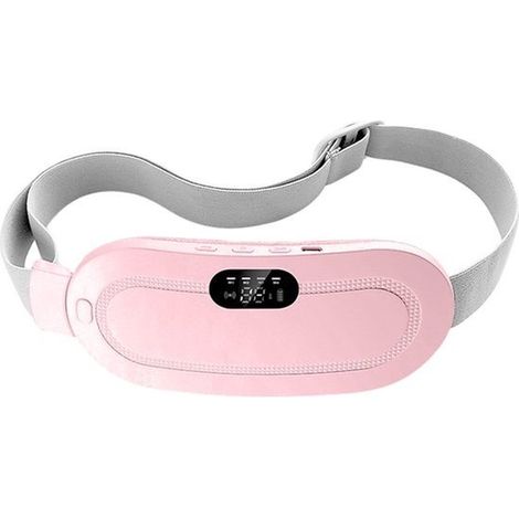 Masajeador abdominal: 4 niveles de vibración, 3 niveles de calor, recargable, ideal para mujeres/novias/adultos. (1/3)
