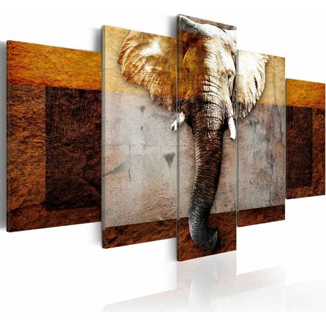 Tableau force de l'afrique - 100 x 50 cm (1/4)