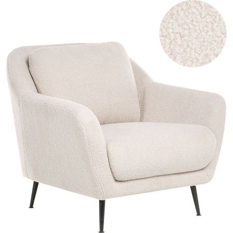Armchair EIBY Boucle Beige (1/5)