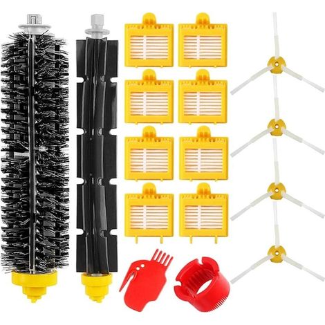 Kit de Remplacement Compatible avec iRobot Roomba série 700 720 750 760 765 770 772 772e 774 775 776 776p 780 782 782e 785 786 786p 790 Aspirateur - 16pcs (1/5)