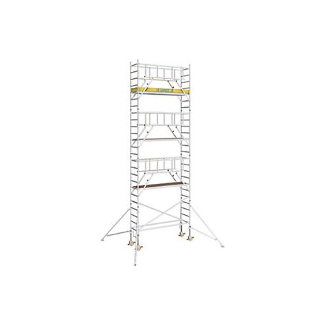 Andamio rodante S-PLUS  plataforma 1,80 x 0,60 m  altura de