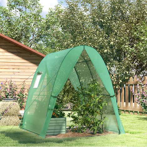 Serra da giardino con doppia porta e finestre OKMYHOME (1/4)