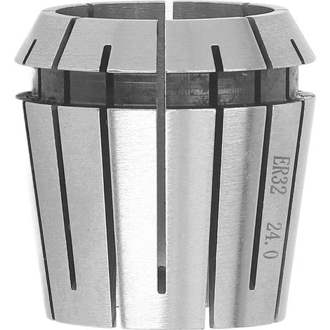 Pince de serrage à ressort pour fraisage, en carbure cémenté, résistante à l'usure, pour le travail du bois, diamètre 24 mm. (1/5)