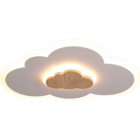 Plafonnier LED, plafonnier de 40 cm, plafonnier pour chambre d'enfant, 20 W, plafonnier LED moderne