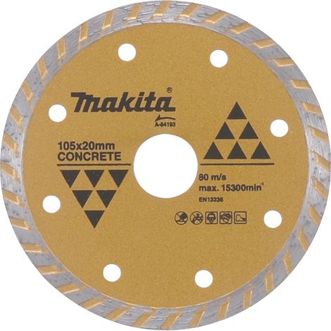 Disque à tronçonner diamant pour coupe à sec Makita A-84143 115 mm